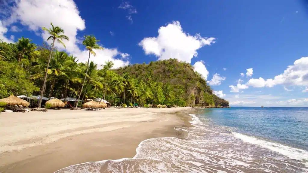 Anse Chastanet. Isla Saint Lucia