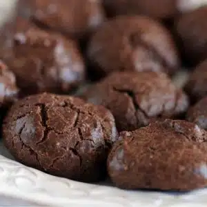 galletas de chocolate y avellanas