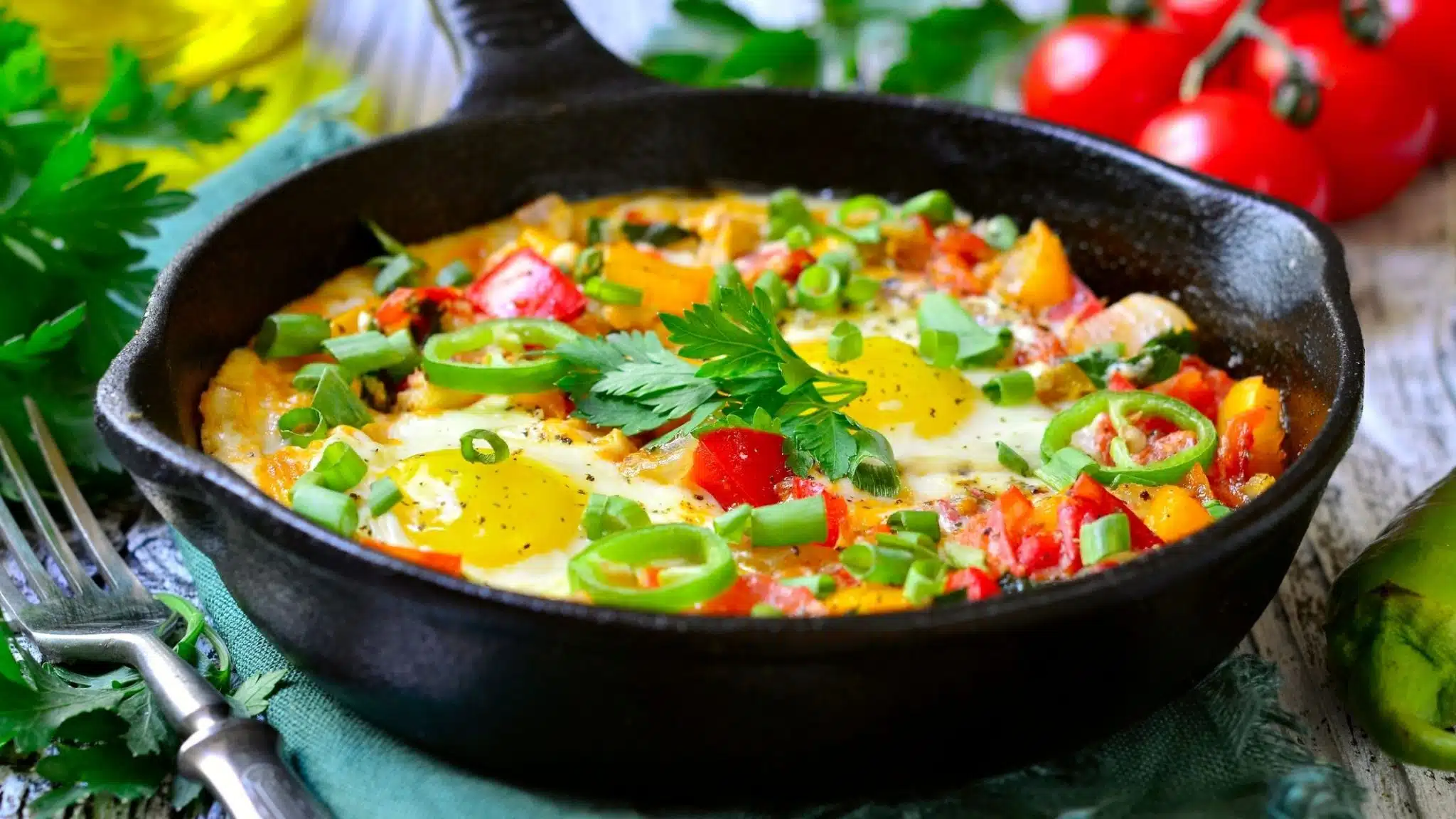 receta de shakshuka