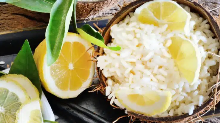 arroz con limón