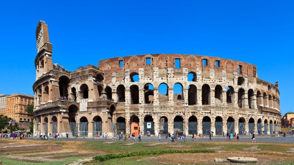 El Coliseo Romano, Roma, Italia