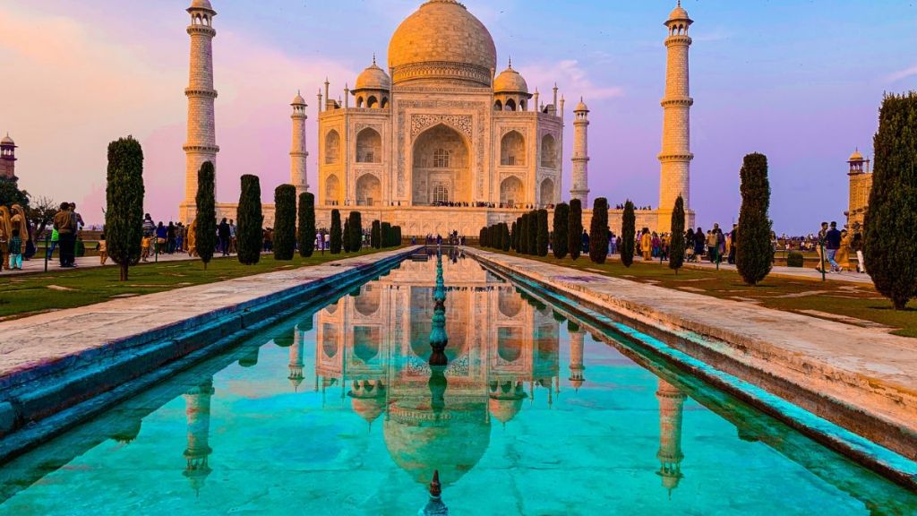 monumentos famosos: El Taj Mahal