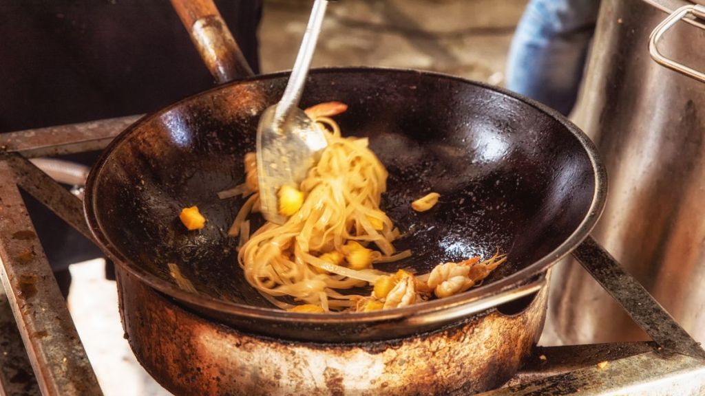comida callejera en Tailandia