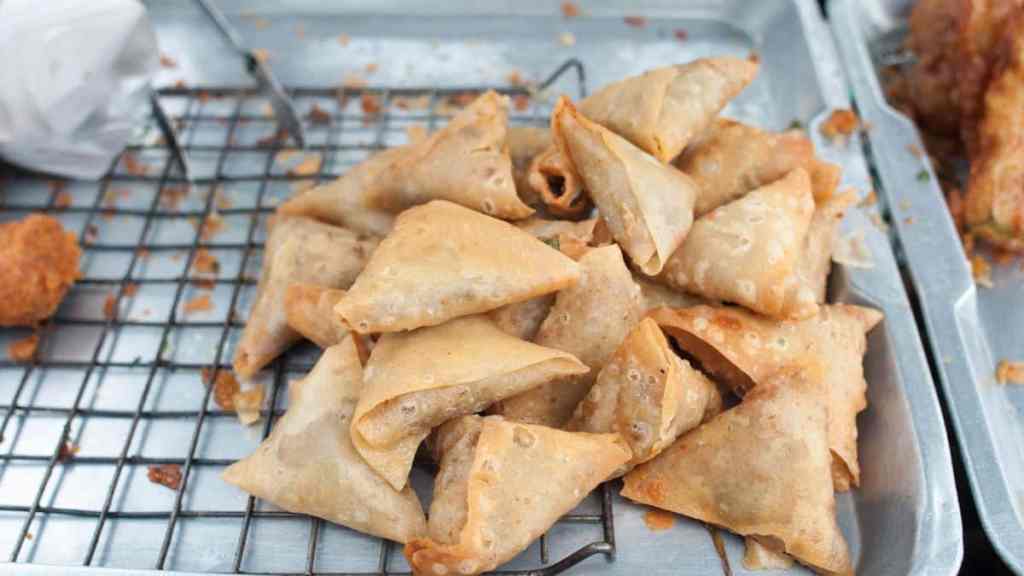 comida callejera de la india