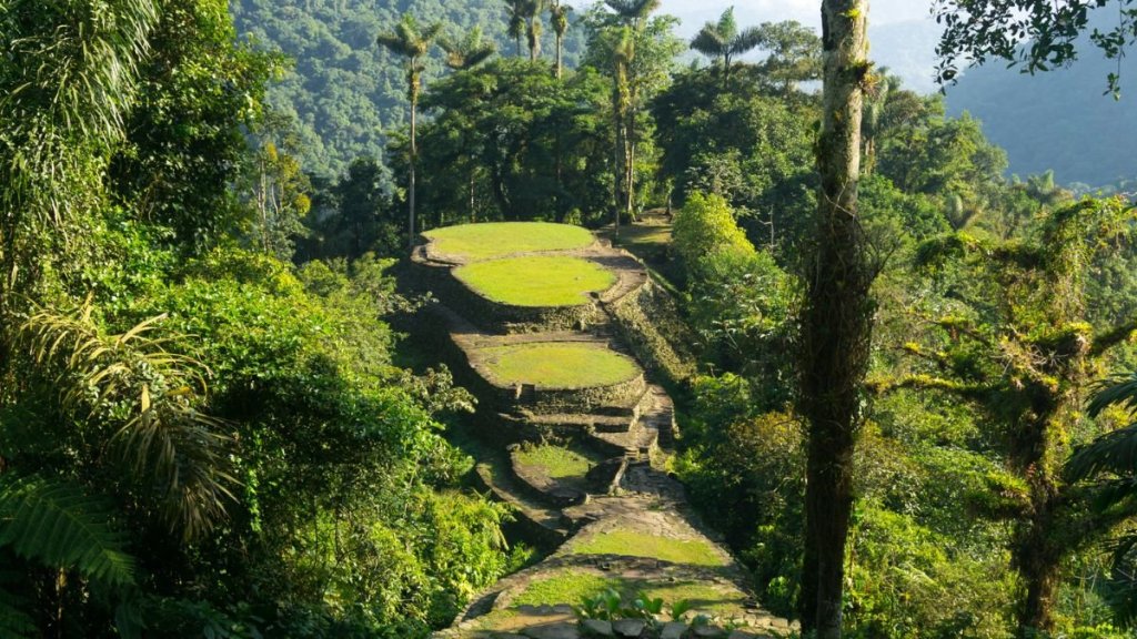 Cuidad perdida en Colombia