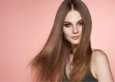 tintura de pelo castaño claro