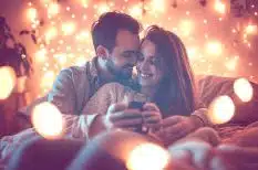 ambiente romántico con tecnología