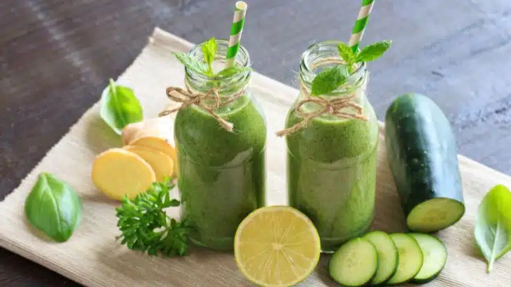 detox con jugos verdes